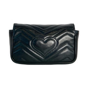 Gucci Marmont Super Mini Black Bag